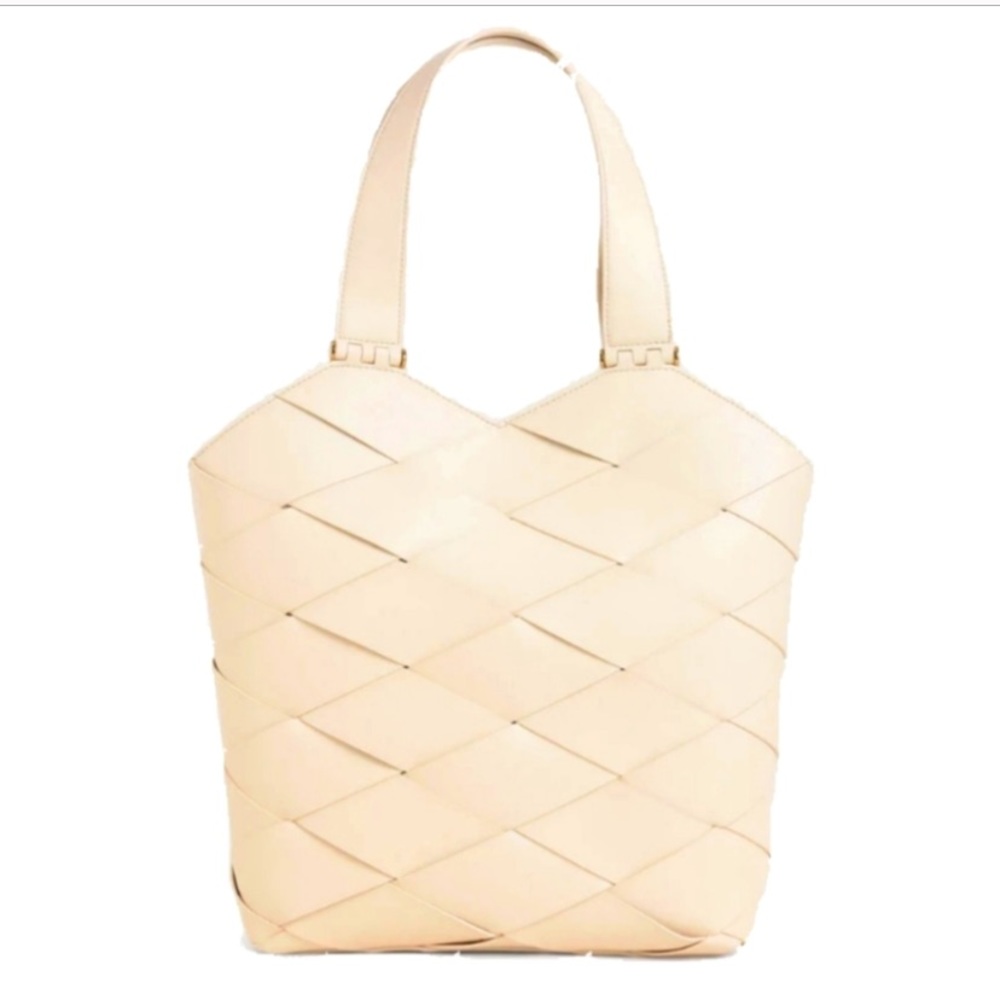 Charles & Keith Woven Top Handle Bag